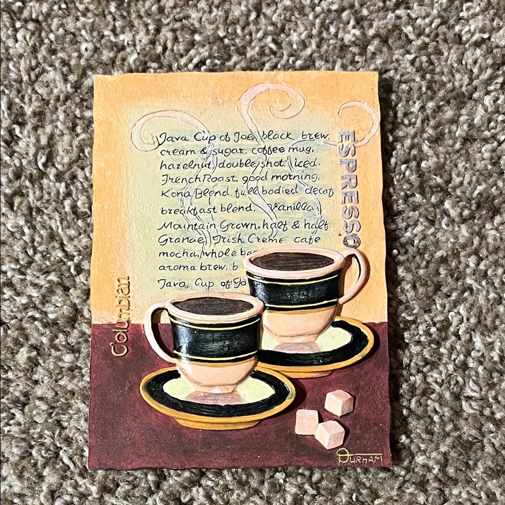 Espresso Art with Coffee Cups